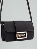 MINI SHOULDER STRAP METAL LOGO SAFFIANO