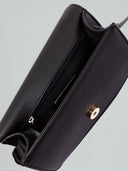MINI SHOULDER STRAP METAL LOGO SAFFIANO