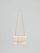 REGULAR SHOULDER STRAP METAL LOGO SAFFIANO