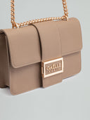 REGULAR SHOULDER STRAP METAL LOGO SAFFIANO