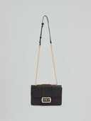 REGULAR SHOULDER STRAP METAL LOGO SAFFIANO