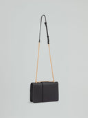 REGULAR SHOULDER STRAP METAL LOGO SAFFIANO