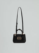 MINI HAND BAG METAL LOGO SAFFIANO