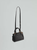 MINI HAND BAG METAL LOGO SAFFIANO
