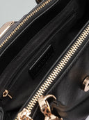 MINI HAND BAG METAL LOGO SAFFIANO