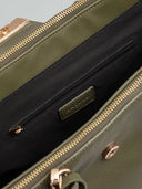 MAXI HAND BAG METAL LOGO SAFFIANO