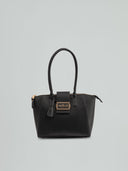 REGULAR DUFFLE METAL LOGO SAFFIANO