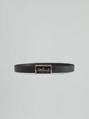REGULAR BELT SAFFIANO CON FIBBIA METAL LOGO