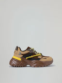SNEAKERS RUNNING IN MESH CON DOPPIO LACCIO TREKKING