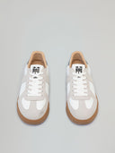 SNEAKERS IN ACTION LEATHER CON INSERTI SUEDE