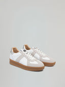 SNEAKERS IN ACTION LEATHER CON INSERTI SUEDE