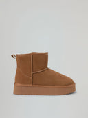 ESKIMO BOOTS IN SUEDE E ECOFUR
