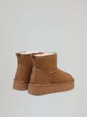 ESKIMO BOOTS IN SUEDE E ECOFUR
