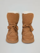 ESKIMO BOOTS ALLACCIATO  IN SUEDE E ECO FUR