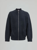 CARDIGAN ZIP COLLO ALTO