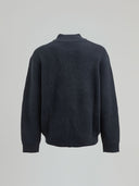 CARDIGAN ZIP COLLO ALTO
