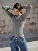 Maglia manica lunga con personalizzazione logo
