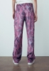 PANTALONE JOGGER CON PENDAGLIO LOGATO MULTICOLOR VIOLA