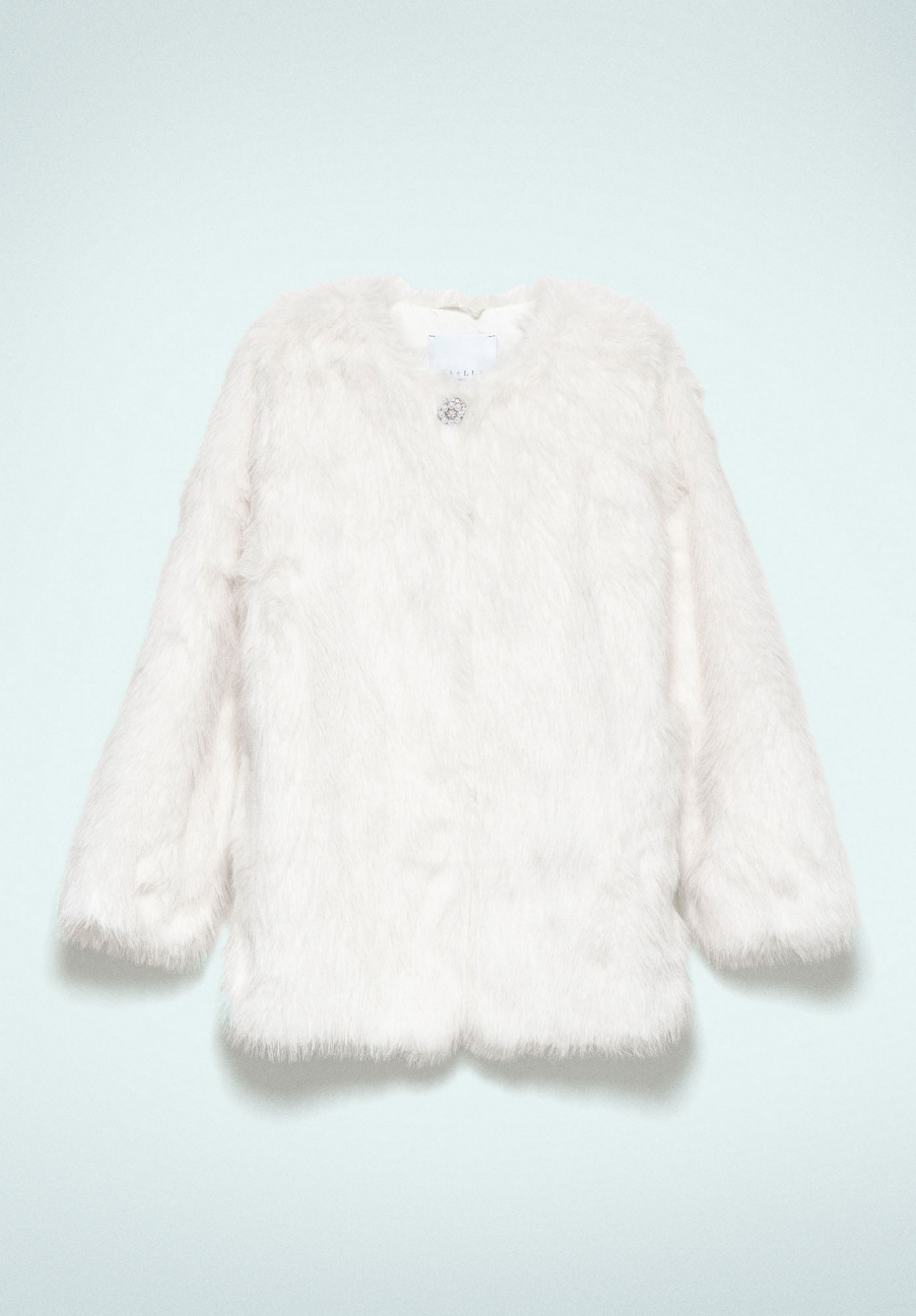 Pelliccia In Ecofur Offwhite