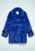 Cappotto In Ecofur Bluette