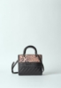 Regular Shoulder Strap In Ecopelle Nero