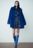 Cappotto In Ecofur Bluette