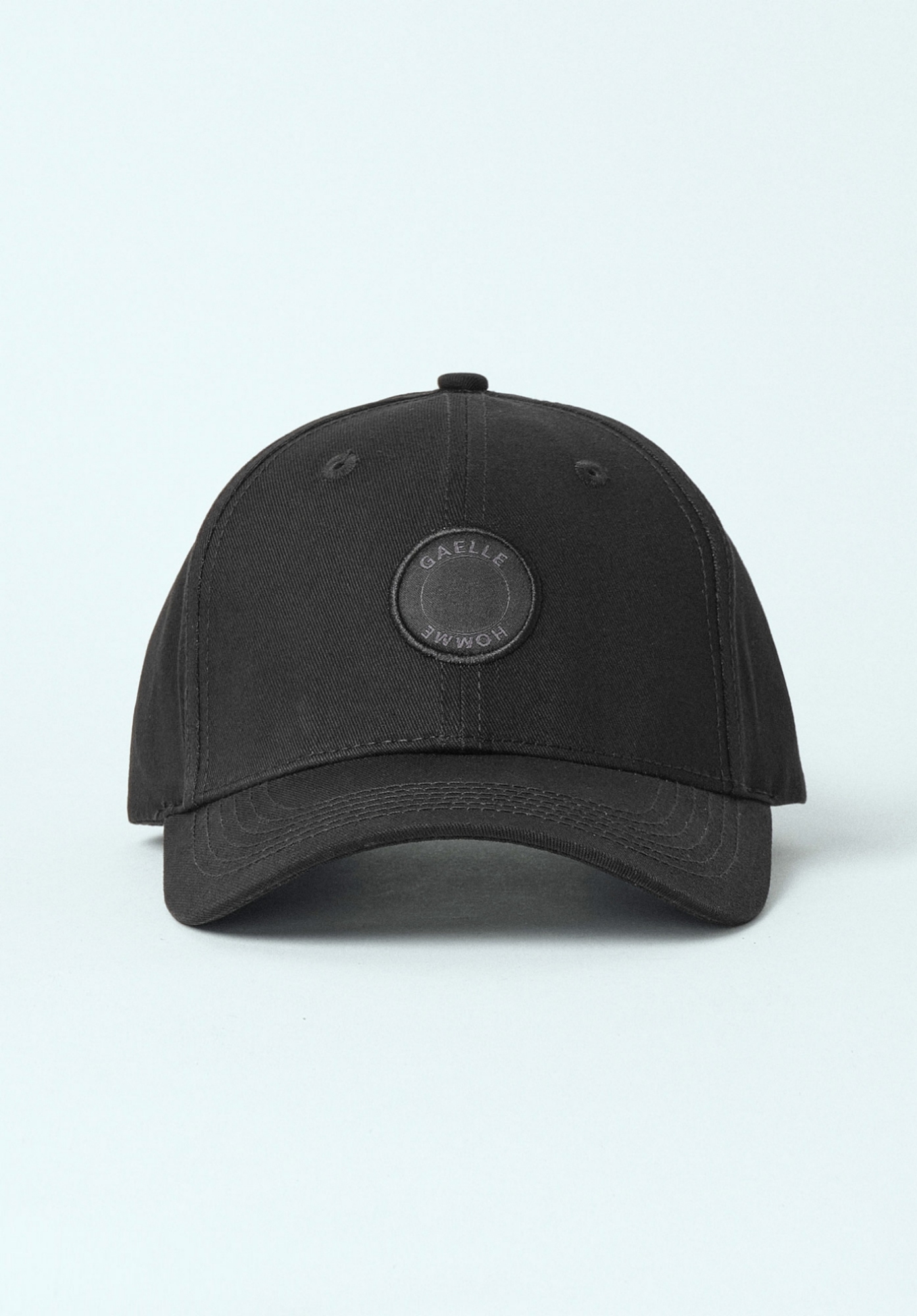 Cappello Baseball In Cotone Nero