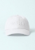 Cappello Baseball In Cotone Bianco