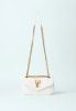 Regular Shoulder Strap In Ecopelle Bianco