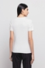 T-Shirt Mezza Manica In Bielastico Off White