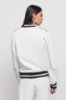 Giacca College Zippata Off White