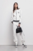 Giacca College Zippata Off White