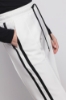 Pantalone Dritto Con Coulisse In Cady Off White