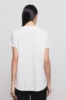 T-Shirt Mezza Manica In Jersey Off White