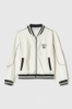 Giacca College Zippata Off White