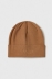 Cappello Beanie Maglieria Cammello