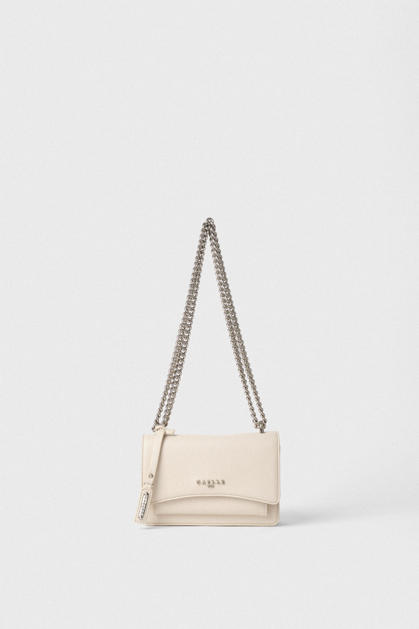 Mini Shoulder Strap Ecopelle Avorio