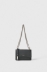 Mini Shoulder Strap Ecopelle Bottalato Nero