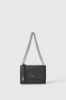 Regoular Shoulder Strap Ecopelle Bottalato Nero