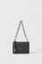 Regoular Shoulder Strap Ecopelle Bottalato Nero