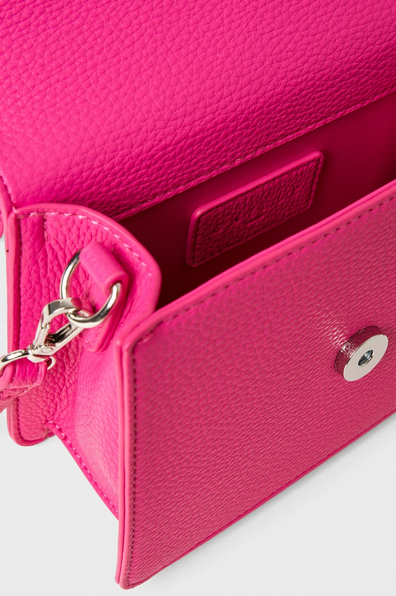 Reg Bag Ecopelle Bottalato Fucsia