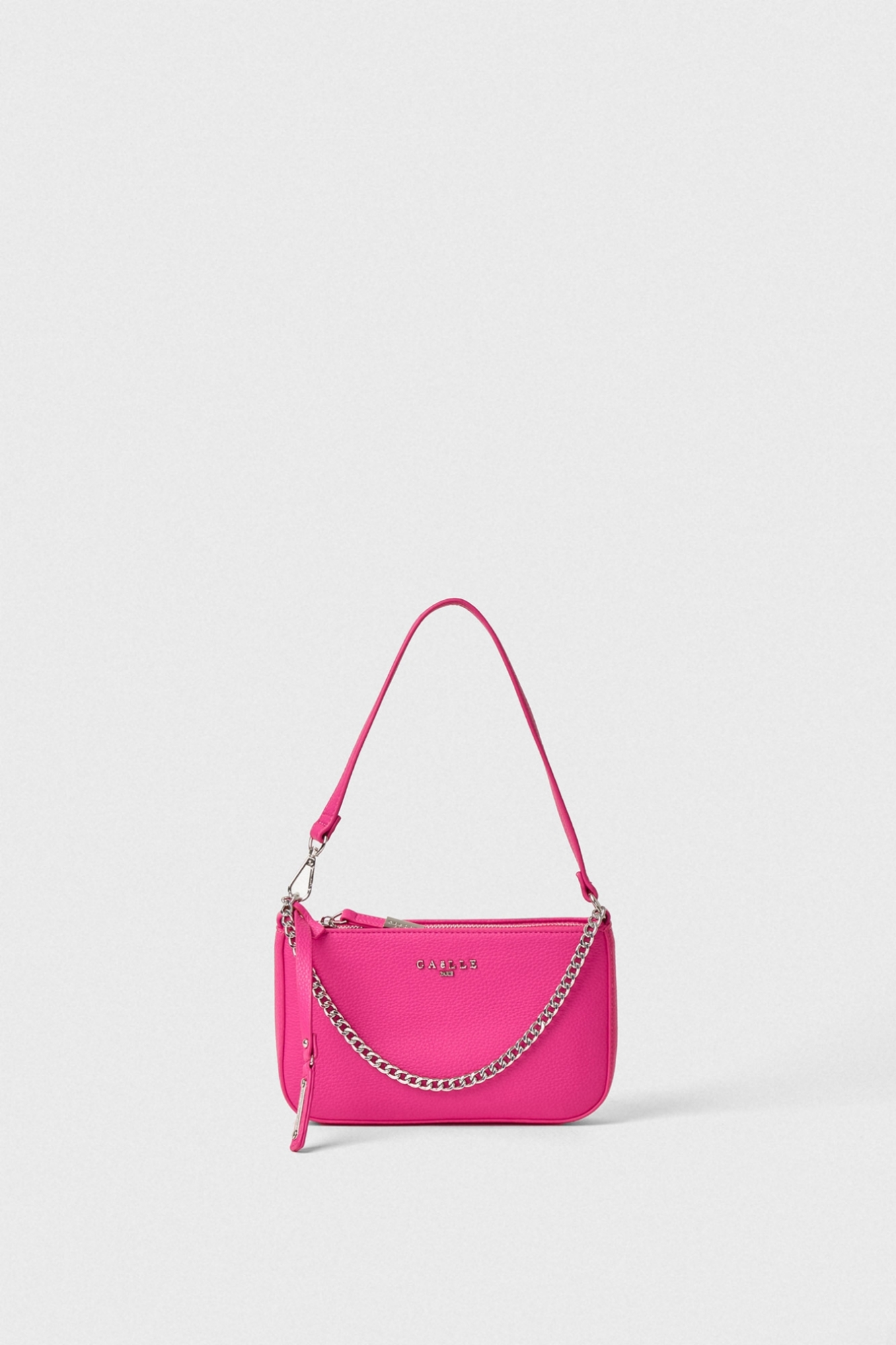 Mini Pochette Ecopelle Fucsia