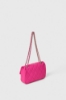 Reg Shoulder Strap Con Matelassè Fucsia