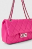 Reg Shoulder Strap Con Matelassè Fucsia