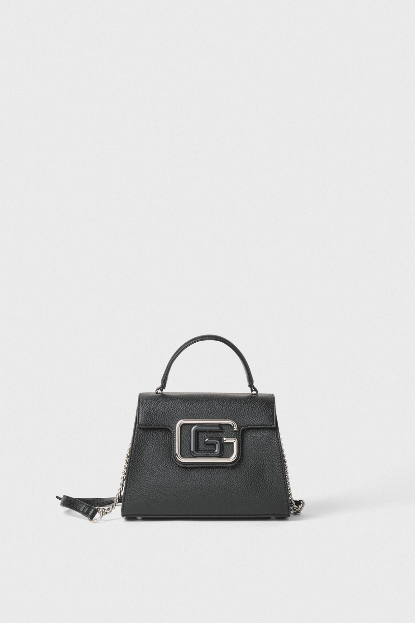 Regular Hand Bag In Ecopelle Bottalata Nero