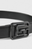 Picture of Regular Belt In Faux Leather Black