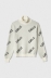 Pullover Dolcevita A Coste Off White