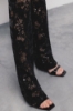 Pantalone In Pizzo Nero