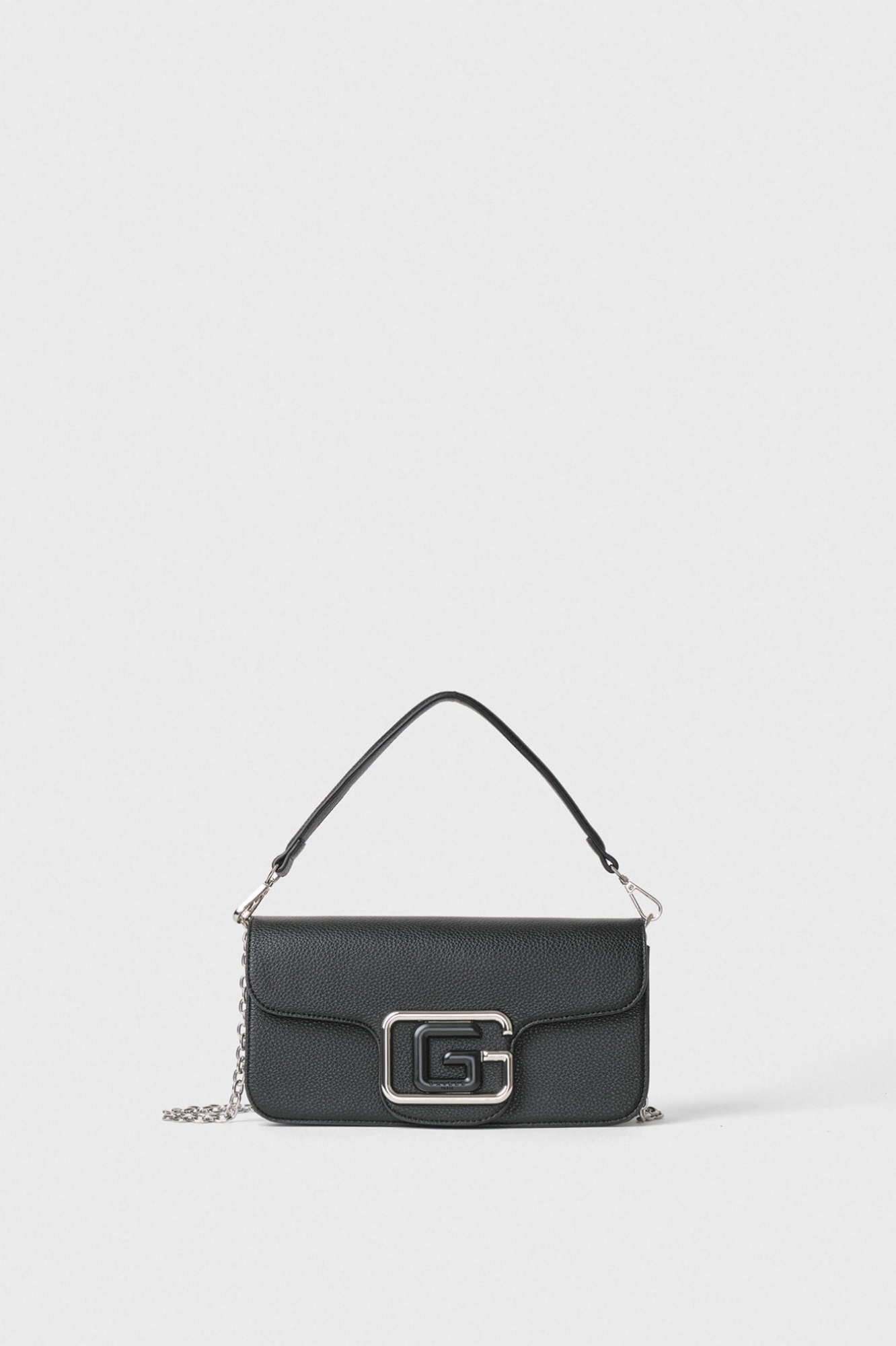 Reg Shoulder Strap In Ecopelle Nero