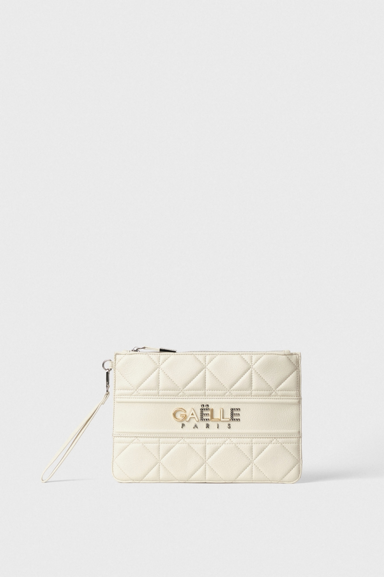 Reg Pochette In Ecopelle Off White